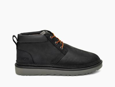 UGG Neumel Utility Mens Boots Black - AU 694KW